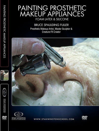 Stan Winston Studio Painting Prosthetic Makeup Appliances - Foam, Latex, Silicone (DVD) SFX Videos   