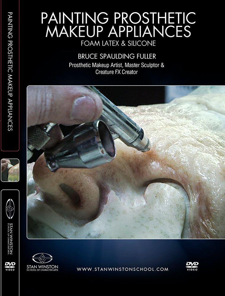 Stan Winston Studio Painting Prosthetic Makeup Appliances - Foam, Latex, Silicone (DVD) SFX Videos   