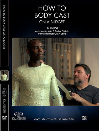 Stan Winston Studio How to Body Cast on a Budget (DVD) SFX Videos   