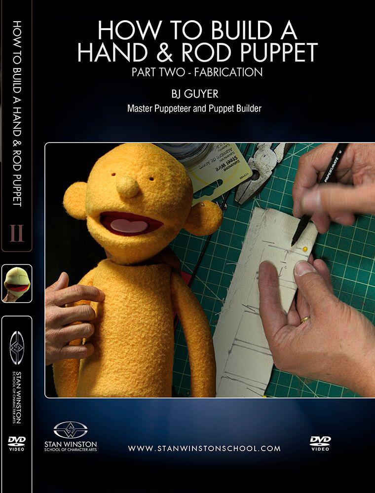 Stan Winston Studio How to Build a Hand & Rod Puppet (DVD) SFX Videos Part 2 - Fabrication  