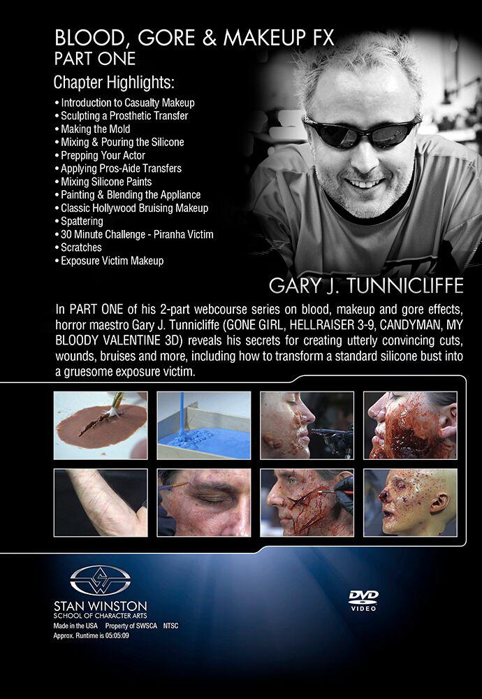 Stan Winston Studio Blood, Gore & Makeup FX (DVD) SFX Videos   