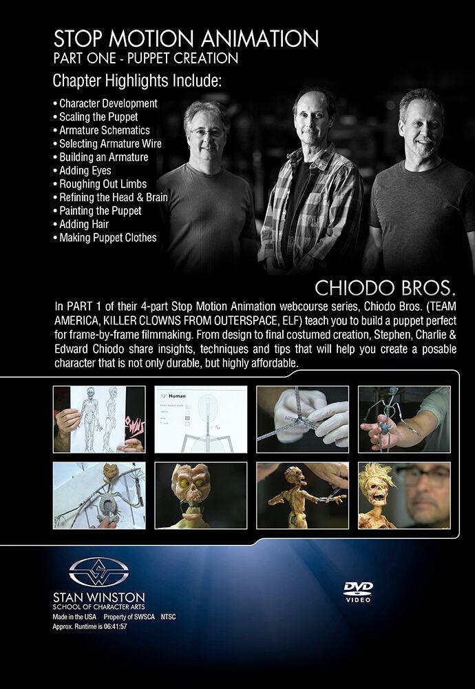Stan Winston Studio Stop Motion Animation (DVD) SFX Videos   