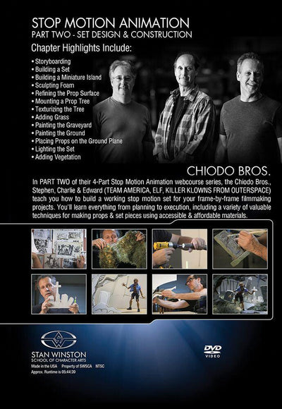 Stan Winston Studio Stop Motion Animation (DVD) SFX Videos   
