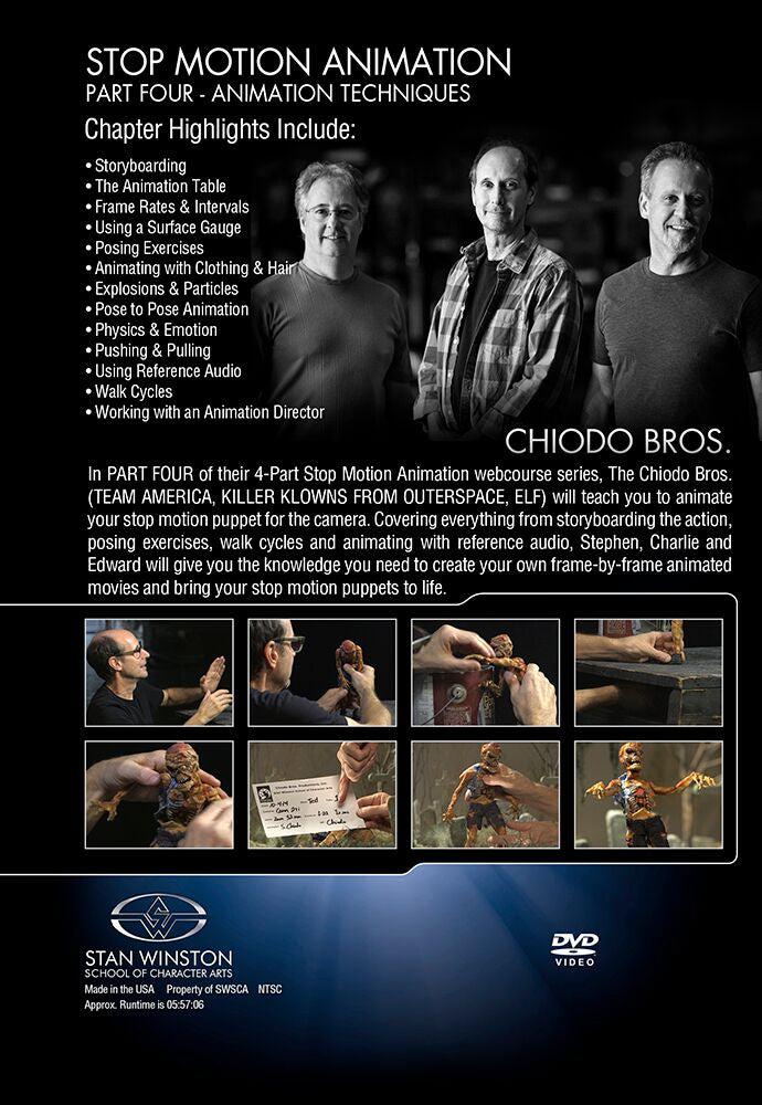 Stan Winston Studio Stop-Motion Character Performance (DVD) SFX Videos   