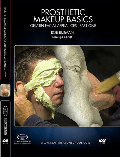 Stan Winston Studio Prosthetic Makeup Basics - Gelatin Facial Appliances (DVD) SFX Videos Part 1  