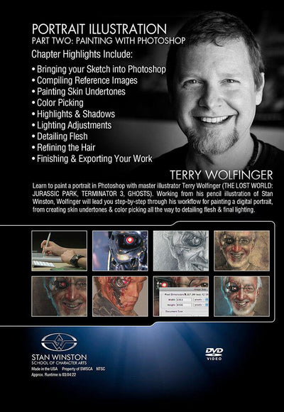 Stan Winston Studio Portrait Illustration (DVD) SFX Videos   