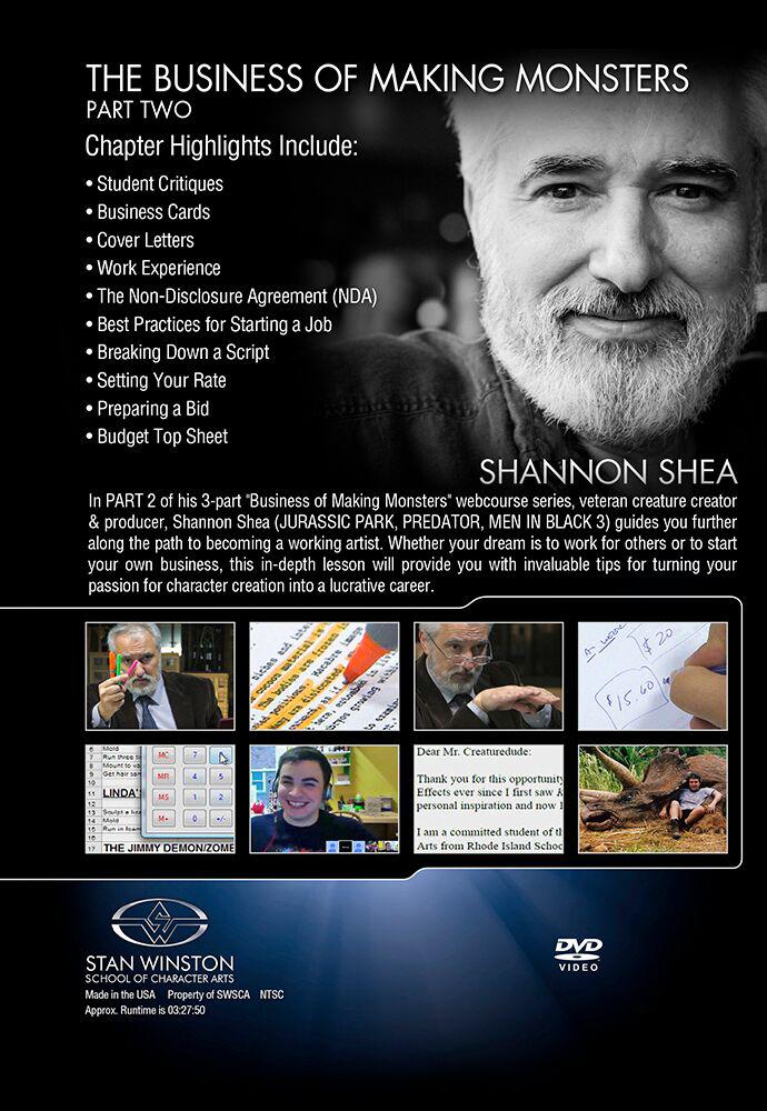 Stan Winston Studio The Business of Making Monsters (DVD) SFX Videos   