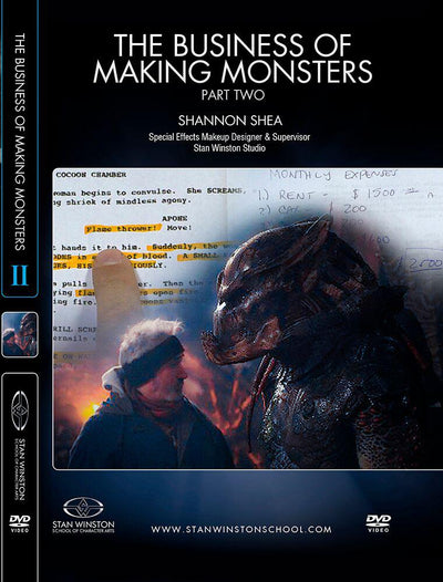 Stan Winston Studio The Business of Making Monsters (DVD) SFX Videos Part 2  
