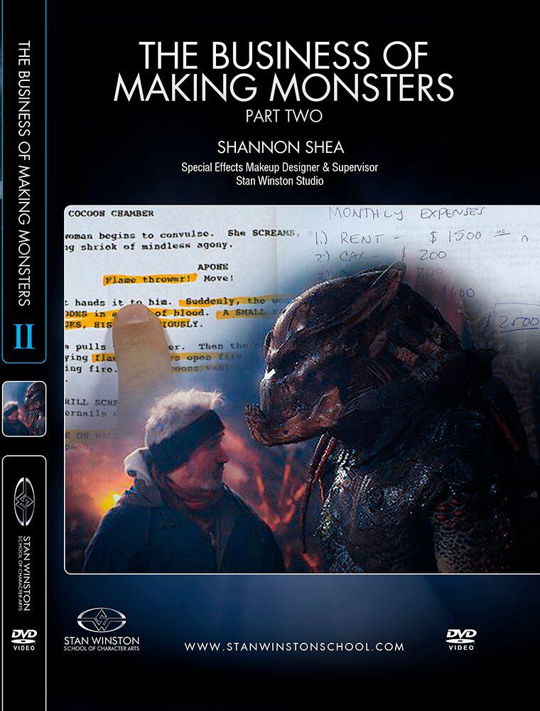 Stan Winston Studio The Business of Making Monsters (DVD) SFX Videos Part 2  