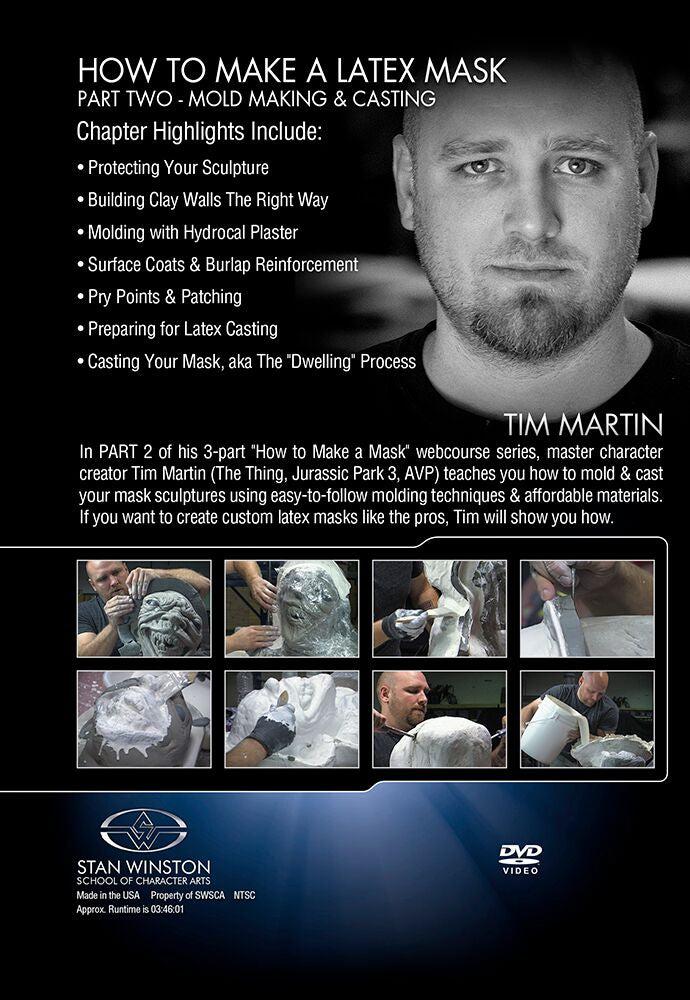Stan Winston Studio How to Make a Latex Rubber Mask (DVD) SFX Videos   