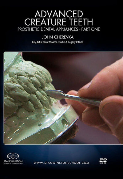 Stan Winston Studio Advanced Creature Teeth Prosthetic Dental Appliances (DVD) SFX Videos Part 1  