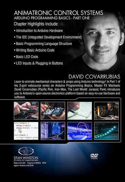 Stan Winston Studio Animatronic Control Systems - Arduino Programming Basics (DVD) SFX Videos   