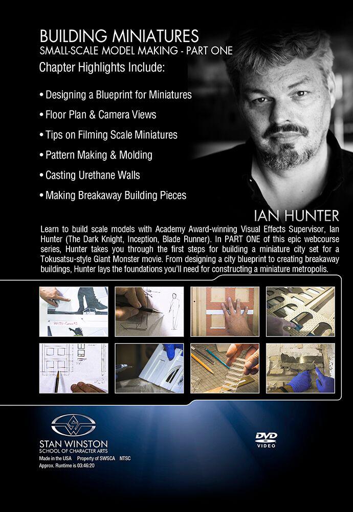 Stan Winston Studio Building Miniatures Small-Scale Model Making (DVD) SFX Videos   