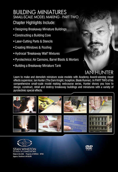 Stan Winston Studio Building Miniatures Small-Scale Model Making (DVD) SFX Videos   