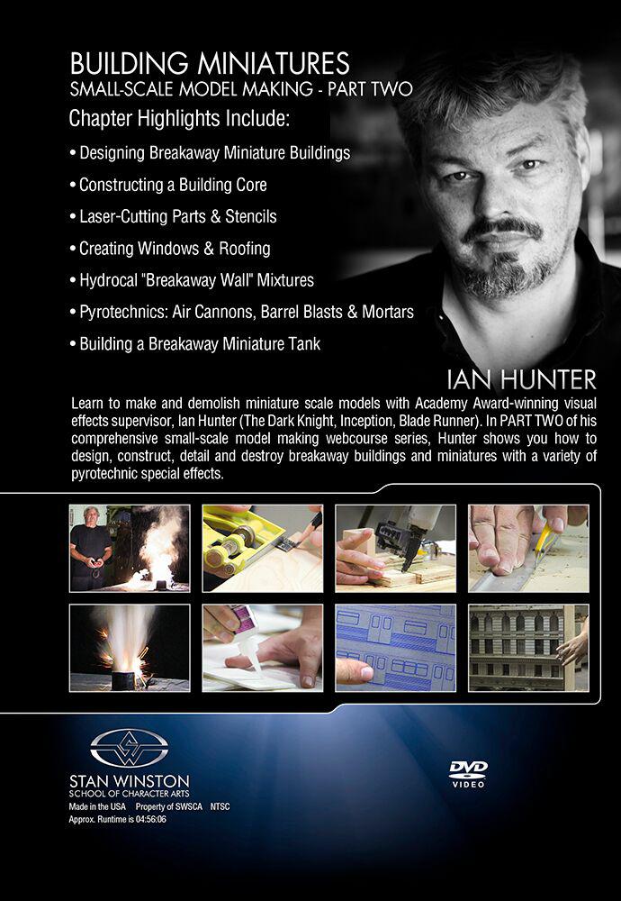 Stan Winston Studio Building Miniatures Small-Scale Model Making (DVD) SFX Videos   