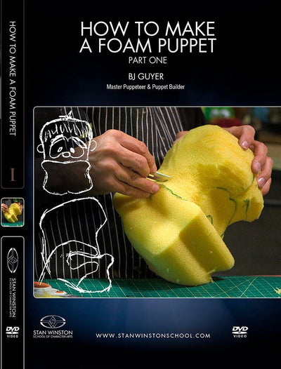 Stan Winston Studio How to Make a Foam Puppet (DVD) SFX Videos Part 1  