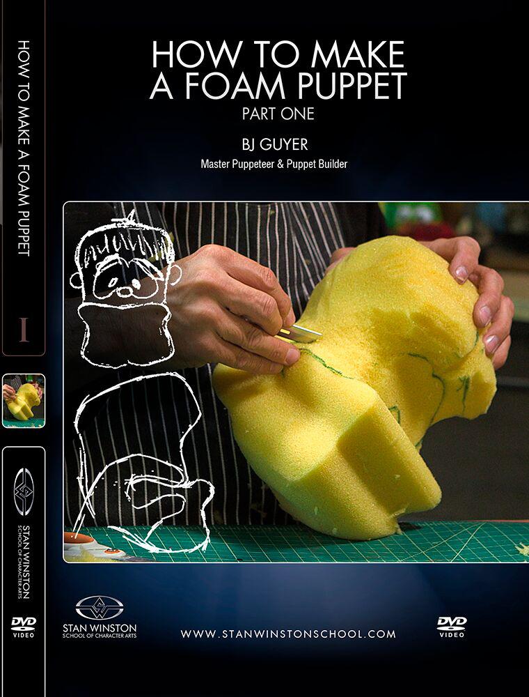 Stan Winston Studio How to Make a Foam Puppet (DVD) SFX Videos Part 1  