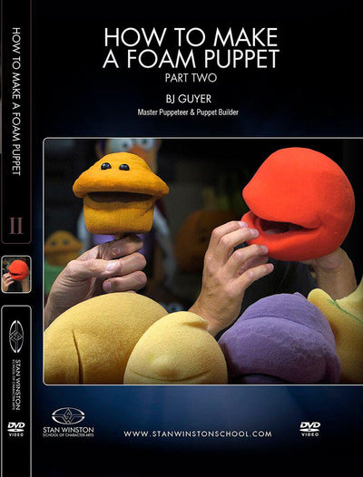 Stan Winston Studio How to Make a Foam Puppet (DVD) SFX Videos Part 2  