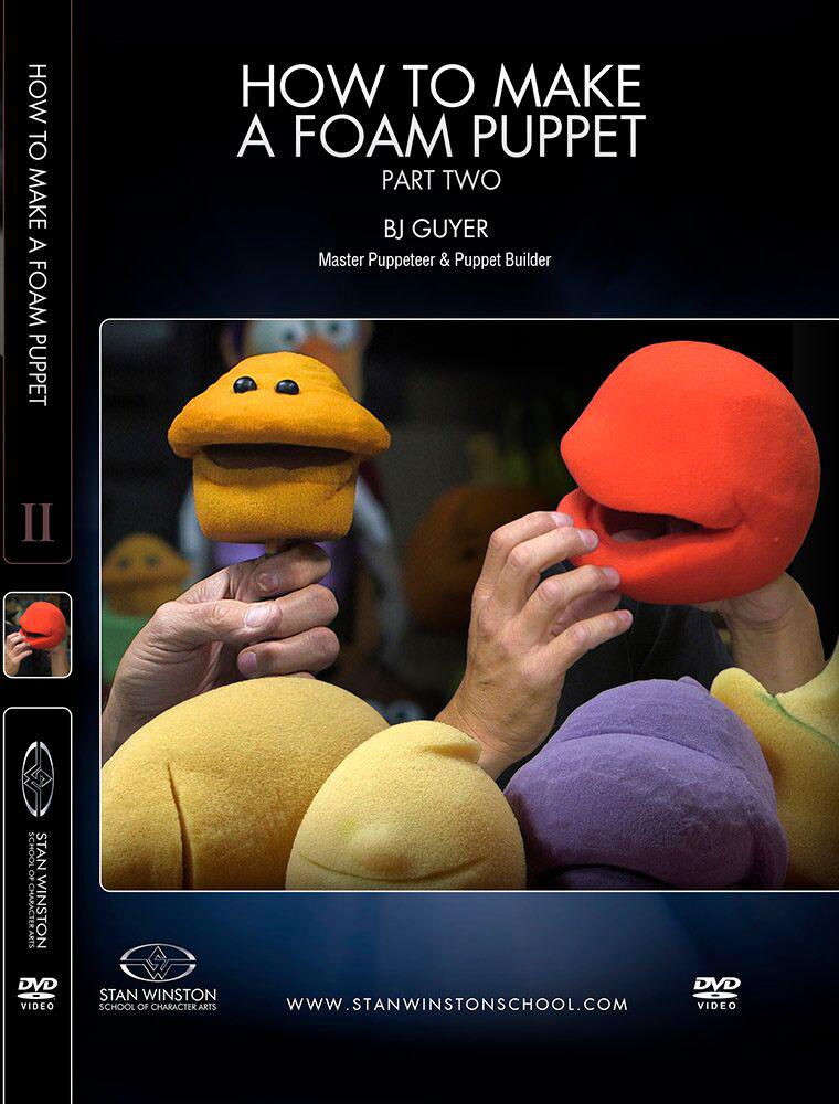 Stan Winston Studio How to Make a Foam Puppet (DVD) SFX Videos Part 2  