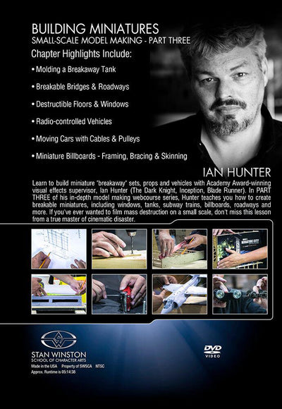 Stan Winston Studio Building Miniatures Small-Scale Model Making (DVD) SFX Videos   
