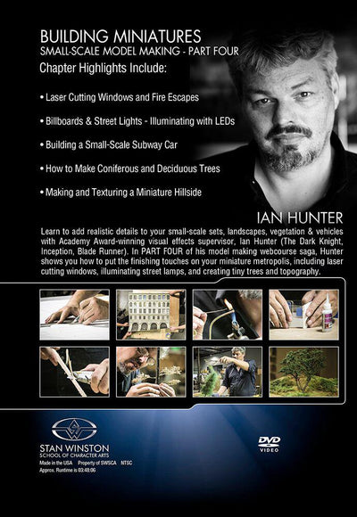Stan Winston Studio Building Miniatures Small-Scale Model Making (DVD) SFX Videos   