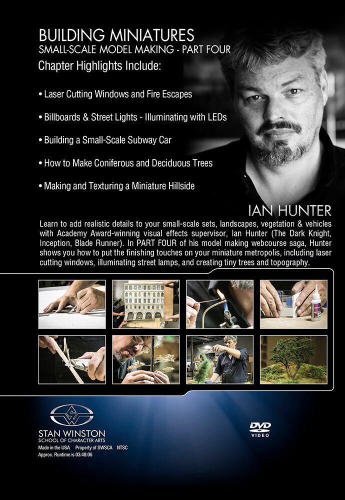 Stan Winston Studio Building Miniatures Small-Scale Model Making (DVD) SFX Videos   