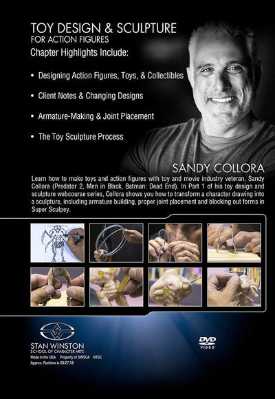 Stan Winston Studio Toy Design & Sculpture for Action Figures & Collectibles (DVD) SFX Videos   