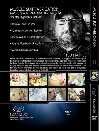 Stan Winston Studio Muscle Suit Fabrication (DVD) SFX Videos   