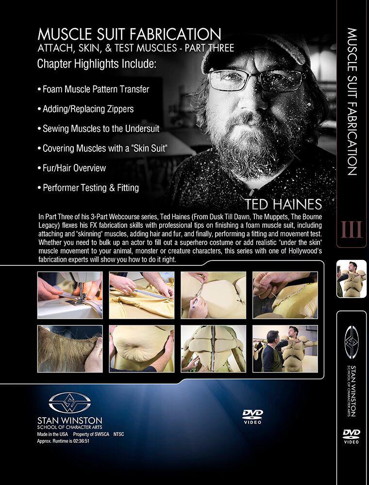 Stan Winston Studio Muscle Suit Fabrication (DVD) SFX Videos   