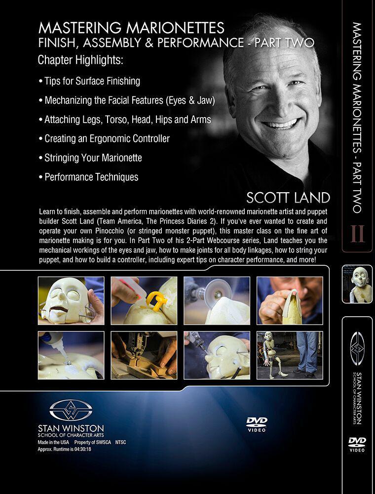 Stan Winston Studio Mastering Marionettes (DVD) SFX Videos   