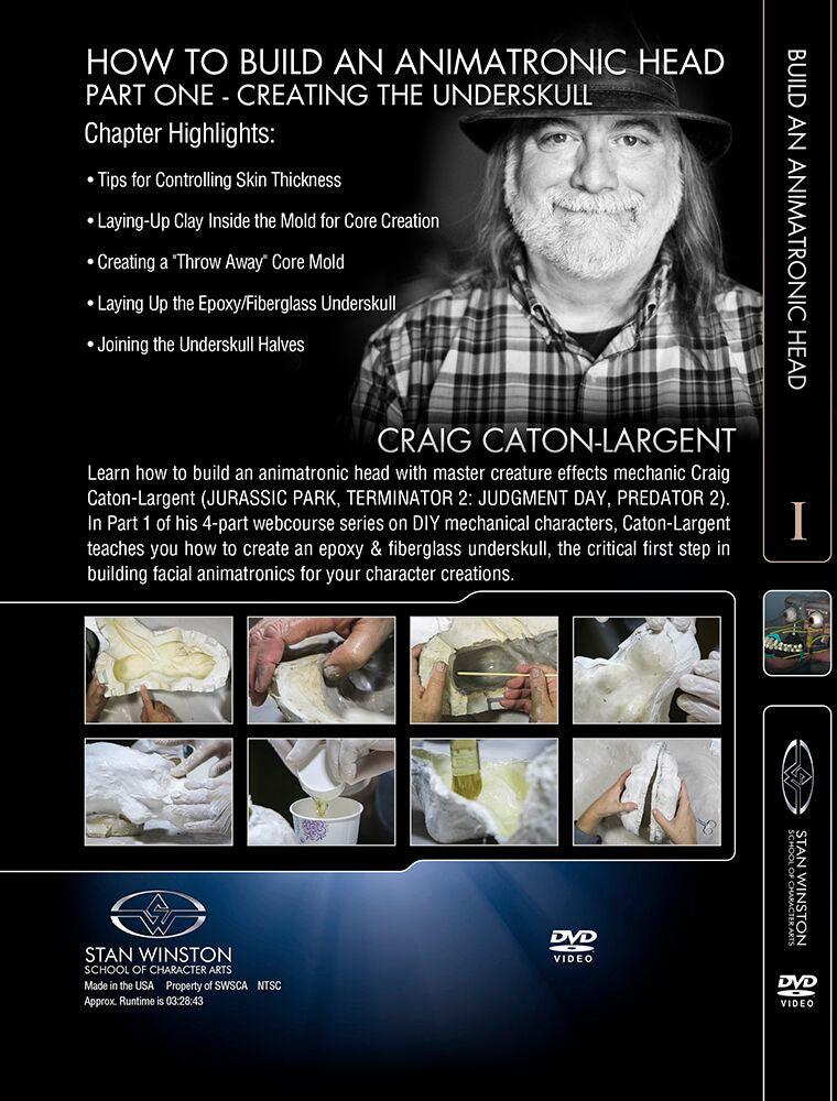 Stan Winston Studio How to Build an Animatronic Head (DVD) SFX Videos   