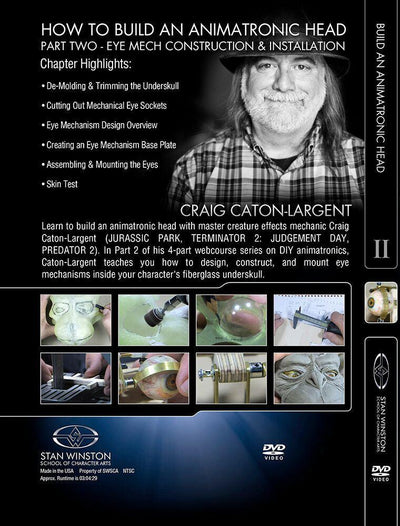 Stan Winston Studio How to Build an Animatronic Head (DVD) SFX Videos   