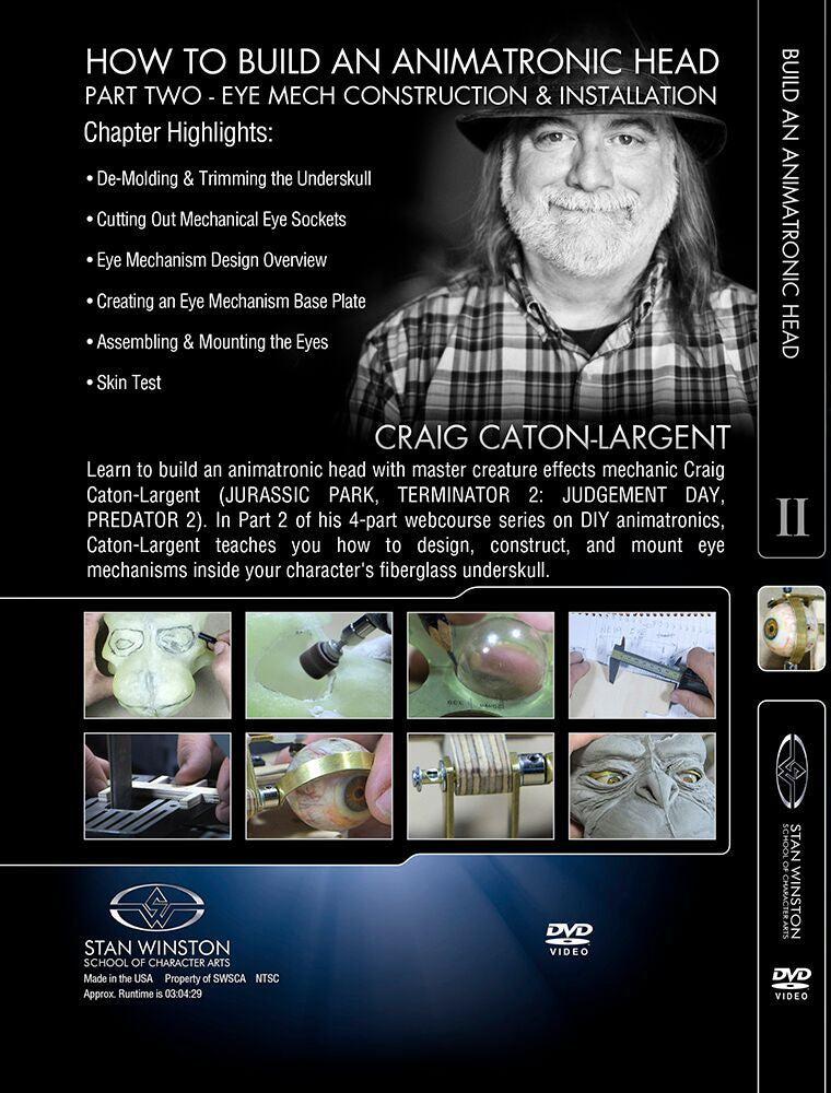 Stan Winston Studio How to Build an Animatronic Head (DVD) SFX Videos   