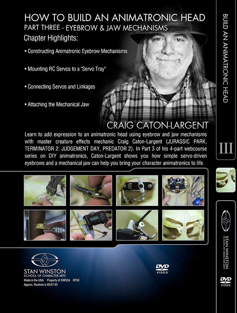 Stan Winston Studio How to Build an Animatronic Head (DVD) SFX Videos   
