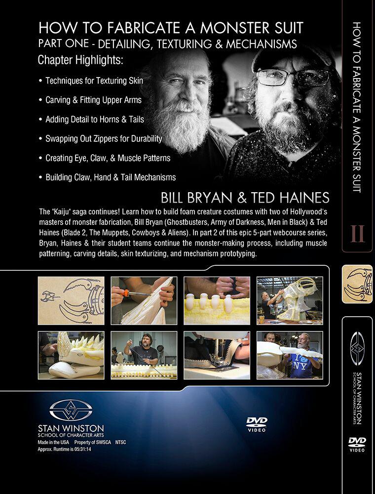 Stan Winston Studio How to Fabricate a Monster Suit (DVD) SFX Videos   