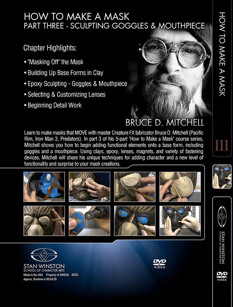 Stan Winston Studio How To Make A Mask (DVD) SFX Videos   