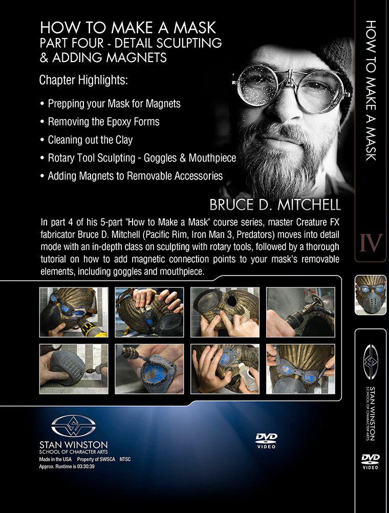 Stan Winston Studio How To Make A Mask (DVD) SFX Videos   