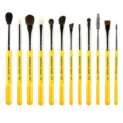 Bdellium Tools Studio Line Brushes for Eyes - 12pc. Set Brush Sets   