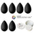 Beautyblender Pro BLACK Pack (6 Blenders + 1 Solid Cleanser) Sponges   