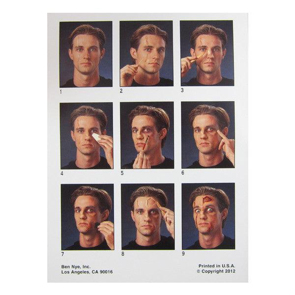 Ben Nye 3-D Special Effects Makeup Kit DK-2 SFX Kits   