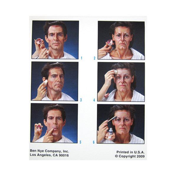 Ben Nye Old Age Makeup Kit HK-6 SFX Kits   