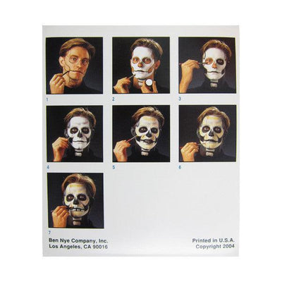 Ben Nye Skeleton Makeup Kit HK-4 SFX Kits   