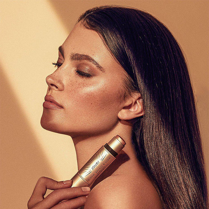 Jouer Bloom, Bronze & Glow Bronzer + Highlighter Duo Bronzer   