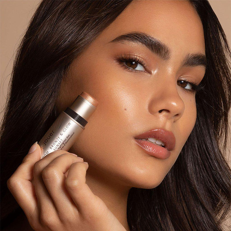 Jouer Bloom, Bronze & Glow Bronzer + Highlighter Duo Bronzer   
