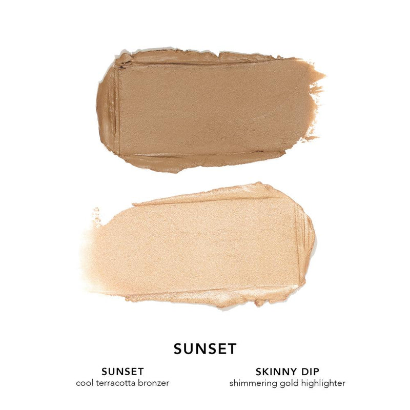 Jouer Bloom, Bronze & Glow Bronzer + Highlighter Duo Bronzer   