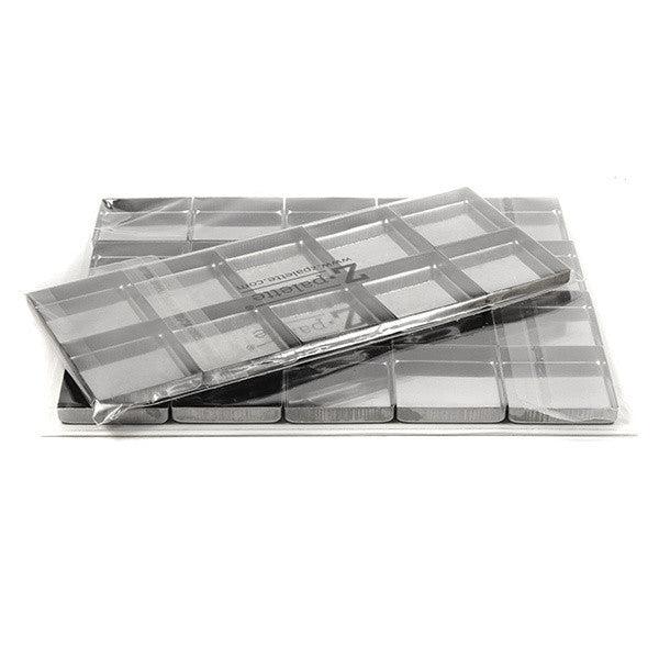 Z Palette Square Empty Metal Pans 20 Pack De-potting Tools   