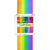 Gavissi Chrome Rainbow 6 Color Split Liner Eyeliner   