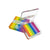 Gavissi Chrome Rainbow 6 Color Split Liner Eyeliner   