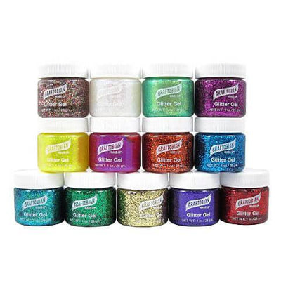 Graftobian Glitter Gel For Skin 1oz. Glitter   