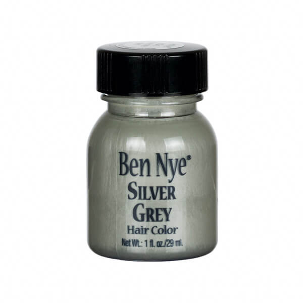 Ben Nye Liquid Hair Color Hair FX Silver Grey (HG-1) 1 oz  